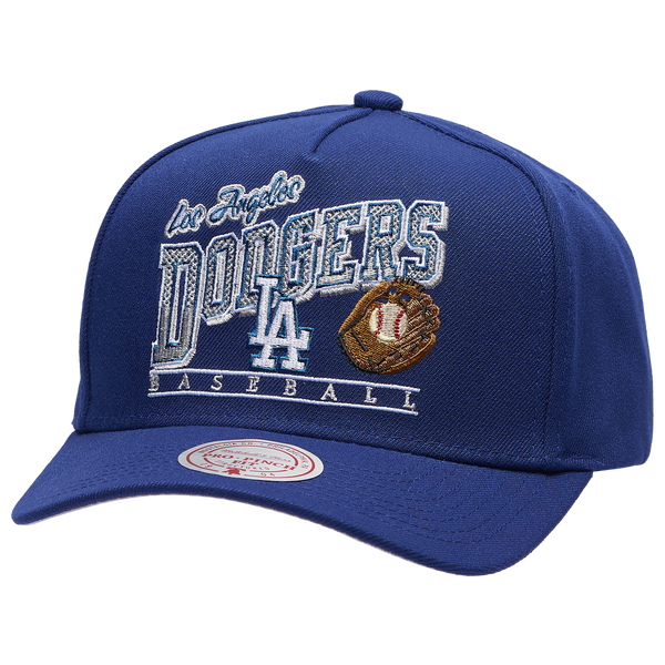 Mitchell & Ness Dodgers Baseline Pro Pinch Cap - Adult - Blue