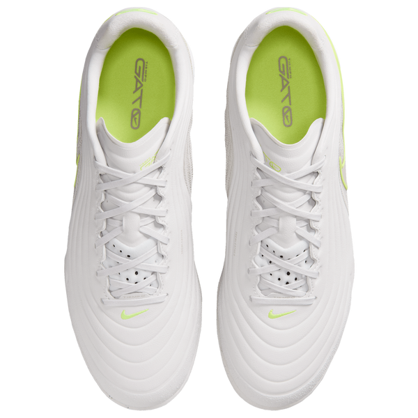 Nike Tiempo ReactGato IC - Men's - Moon Particle/Vast Grey/Lemon Venom - Image 4