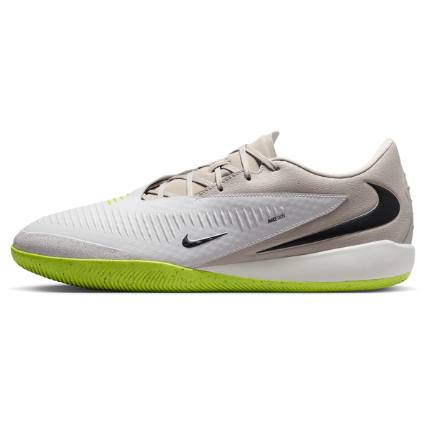 Nike Phantom 6 Low Acad IC - Men's - Moon Particle/Black/Lemon Venom - Image 2
