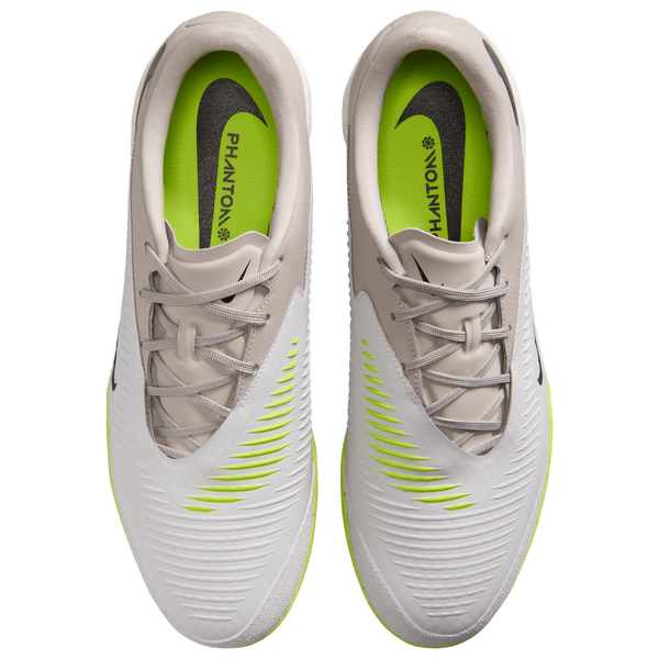 Nike Phantom 6 Low Acad IC - Men's - Moon Particle/Black/Lemon Venom - Image 4