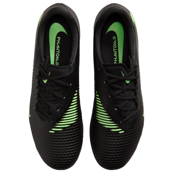 Nike Phantom 6 Low Acad Ag - Men's - Black/Illusion Green/Black - Image 4