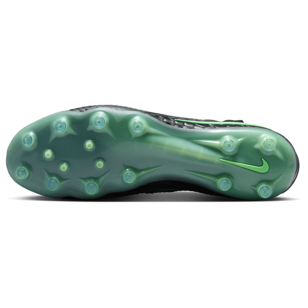 Nike Phantom 6 High Elite Ag-Pro - Men's - Black/Black/Illusion Green - Image 5