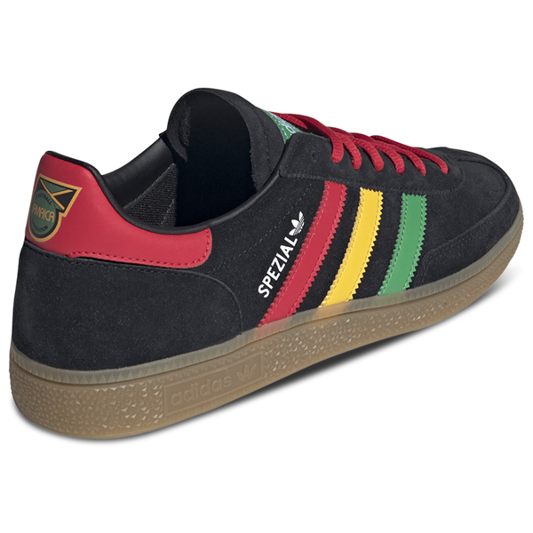 adidas Handball Spezial Jamaica - Men's - Red/Black/Yellow - Image 3