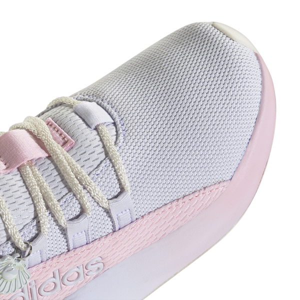 adidas Lite Racer Adapt 8.0 Elastic Lace - Girls' Grade School - Clear Pink/Core White/Frozen Purple - Image 7