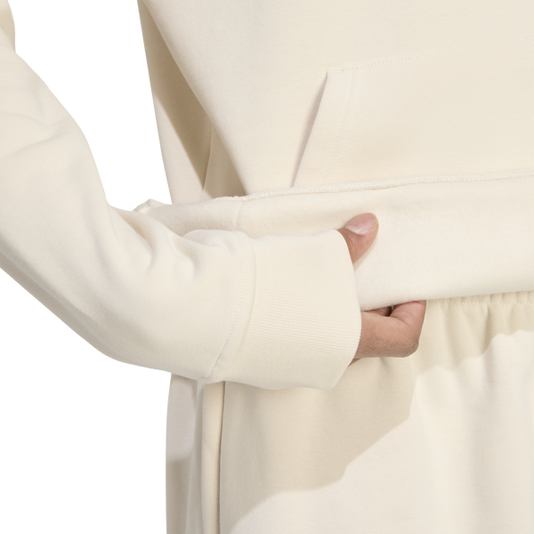 adidas Originals Trefoil Essentials Lifestyle Hoodie - Men's - White/Wonder White - Image 4