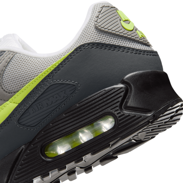 Nike Air Max 90 Prm Reflect - Men's - Neon Yellow/Anthracite/Black - Image 8
