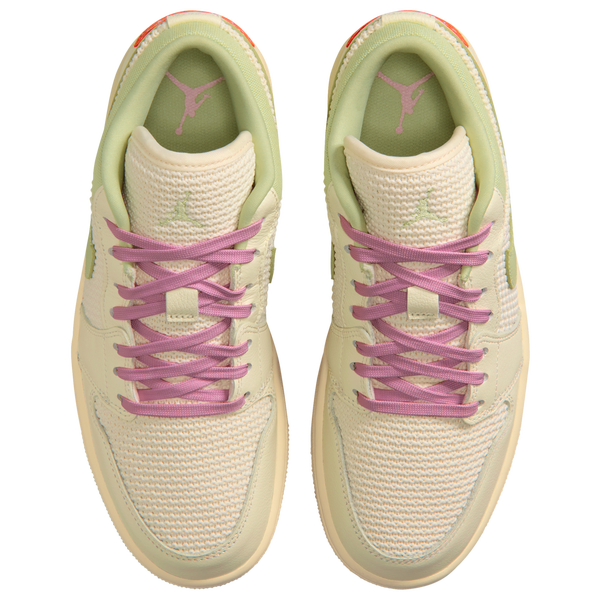 Jordan AJ 1 Low - Women's - Iced Carmine/Sail/Olive Aura - Image 4