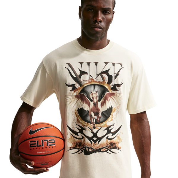 Nike M90 OC Loose F1 T-Shirt - Men's - Coconut Milk