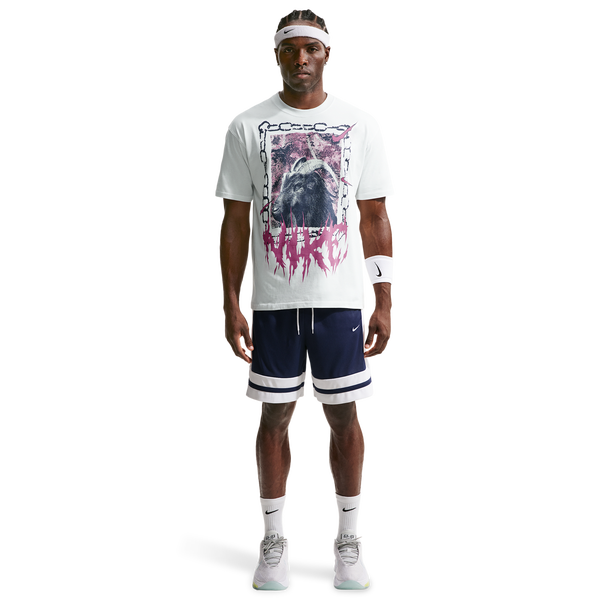 Nike M90 OC Loose T-Shirt - Men's - Summit White - Image 3