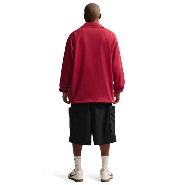 Nike Club Coaches AMSPT Jacket - Men's - Team Crimson/Lt Khaki - Image 4