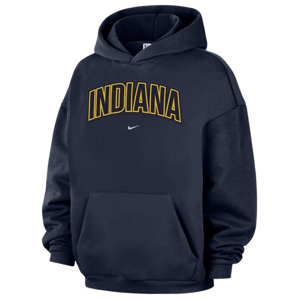 Nike Pacers Wordmark Standard Issue Hoodie - Men's - Navy
