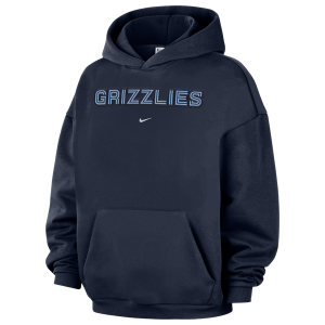 Nike Grizzlies Wordmark Standard Issue Hoodie - Men's - Navy