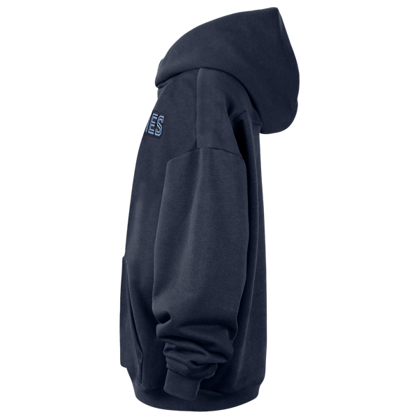 Nike Grizzlies Wordmark Standard Issue Hoodie - Men's - Navy - Image 3