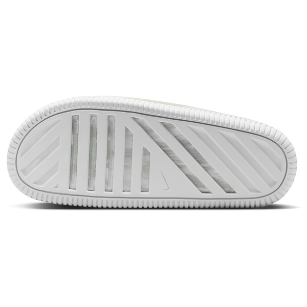 Nike Calm Slides 2.0 - Women's - Off White/Barely Green/Off White - Image 4