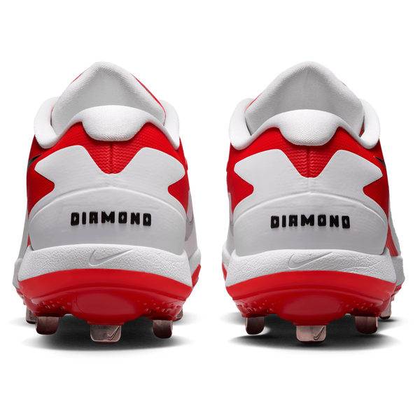 Nike Diamond Standout Metal - Men's - Mtlc Silver/White/Univ Red - Image 3