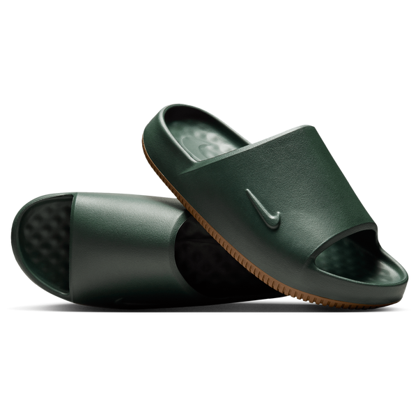 Nike Calm Slides 2.0 - Men's - Fir/Gum Med Brown - Image 3