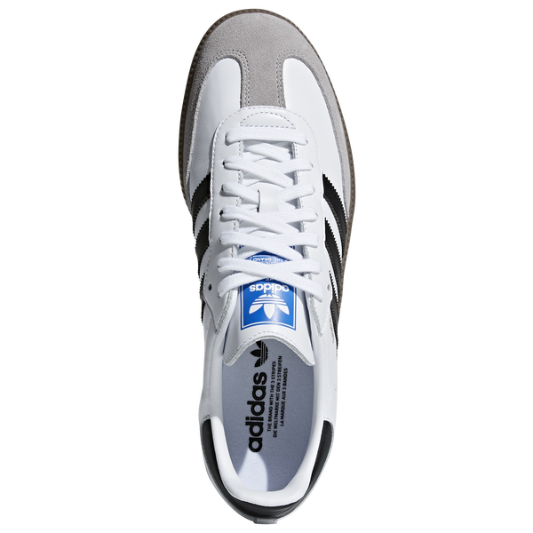 adidas Originals Samba - Boys' Grade School - Cloud White/Core Black/Gum - Image 4