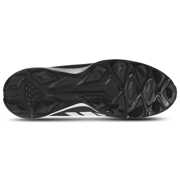 adidas adizero Impact.2 Molded Rubber Mid Cut Cleats - Men's - Core Black/White/Core Black - Image 5