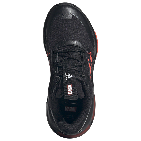 adidas Racer x Spider-Man - Boys' Grade School - Black/Black/Solar Red - Image 4
