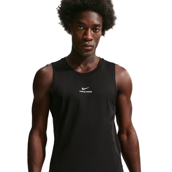 Nike Pro Training Dri-FIT Tank - Men's - Black/White