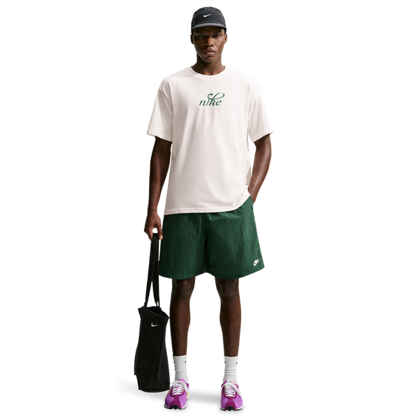 Nike Club Sport Shorts - Men's - White/Fir - Image 4
