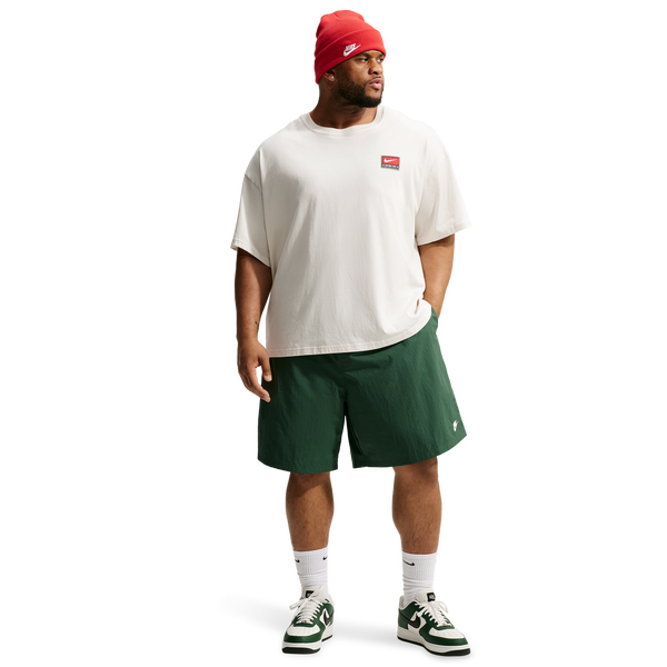 Nike Club Sport Shorts - Men's - White/Fir - Image 6