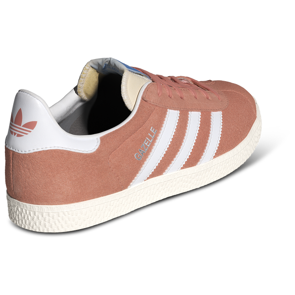 adidas Originals Gazelle - Girls' Grade School - Wonder Clay/White - Image 3