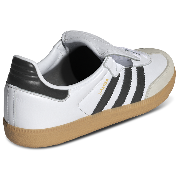 adidas Originals Samba Long Tongue - Women's - Gold Metallic/White/Black - Image 3