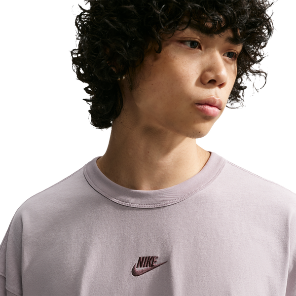 Nike NSW Premium Essentials Oversized Tee - Men's - Silver Lilac - Image 3