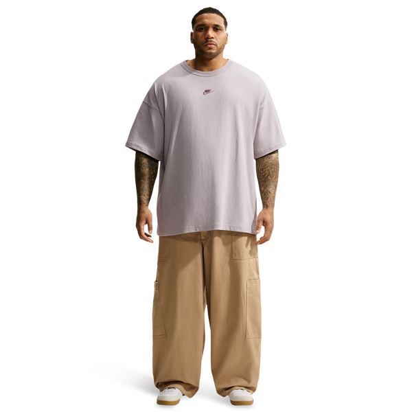 Nike NSW Premium Essentials Oversized Tee - Men's - Silver Lilac - Image 7