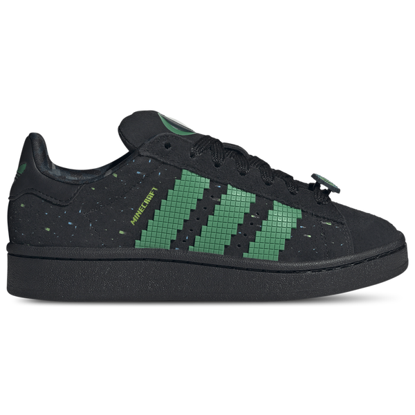 adidas Originals x Minecraft Campus 00s - Boys' Grade School - Semi Court Green/Semi Solar Green/Core Black
