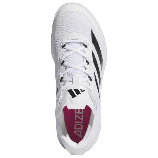 adidas adiZero Impact Dugout Turf - Men's - Black/White/Black - Image 4