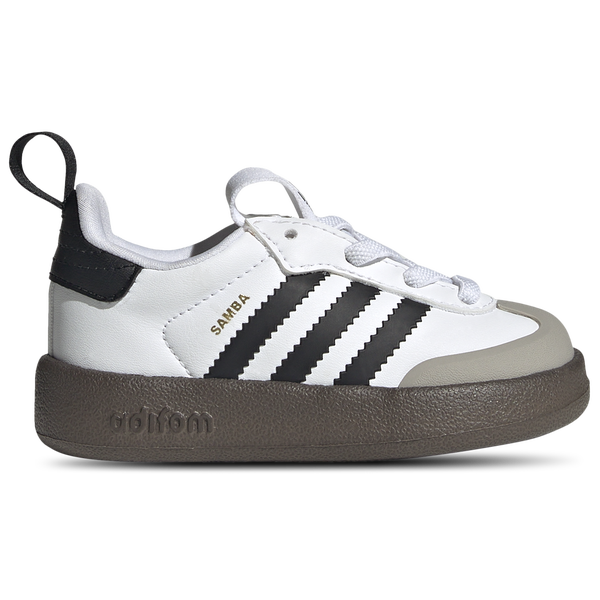 adidas Originals adiFOM Samba 360 - Boys' Toddler - Black/Clear Granite/White