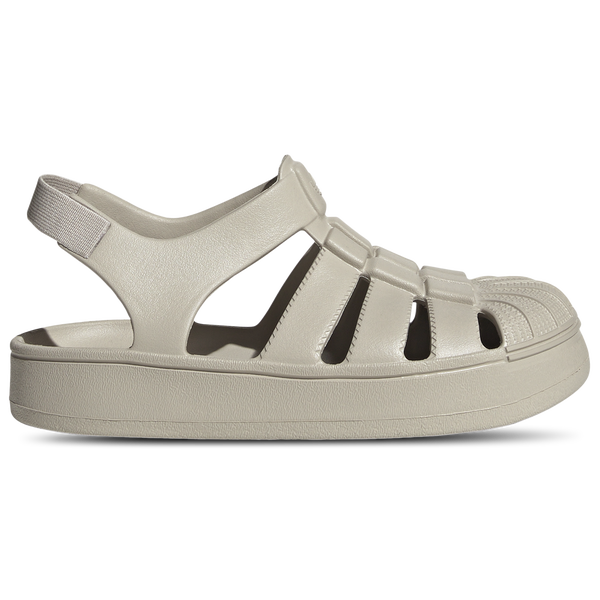 adidas Originals Superstar Sandals - Boys' Preschool - Wonder Alumina/Wonder Alumina/Wonder Alumina