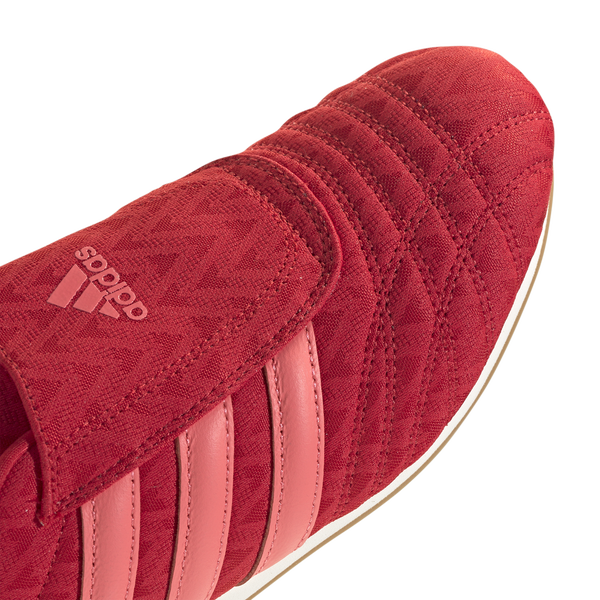 adidas Taekwondo Slip - Women's - Off White/Better Scarlet/Semi Flash Red - Image 7