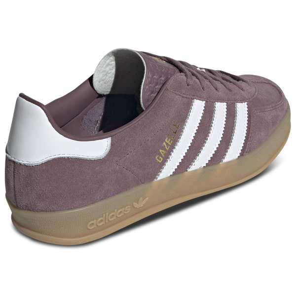 adidas Originals Gazelle Indoor - Women's - Shadow Fig/Brown/Gum - Image 3