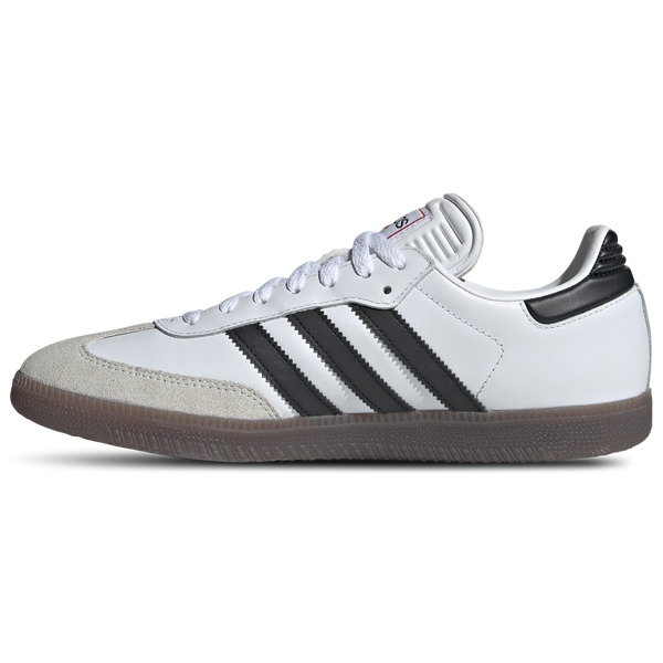 adidas Originals Samba - Men's - White/Black/Vivid Red - Image 3