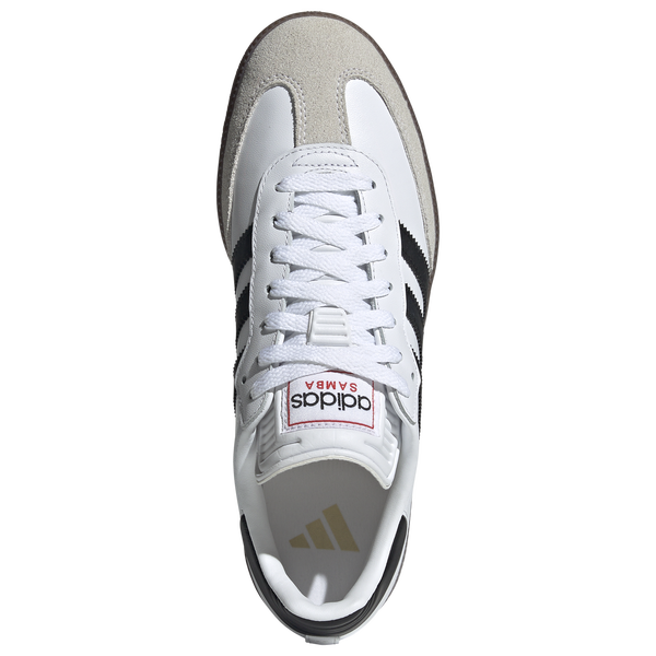 adidas Originals Samba - Men's - White/Black/Vivid Red - Image 5