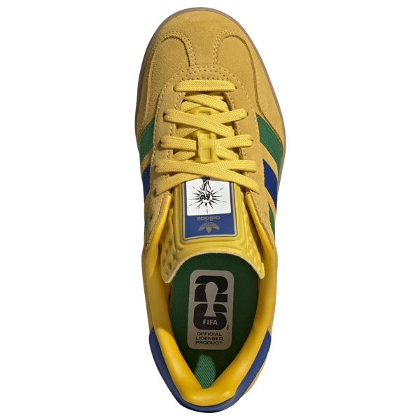 adidas Gazelle Indoor World Cup 2026 - Boys' Grade School - Yellow/Collegiate Royal/Green - Image 4