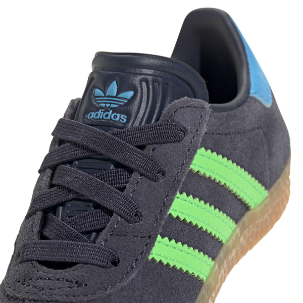 adidas Originals Gazelle - Boys' Toddler - Screaming Green/Shadow Navy/Lucid Aquamarine - Image 6
