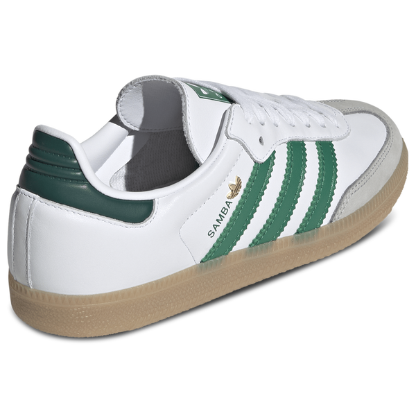 adidas Originals Samba OG - Women's - Ftwr White/Bold Green - Image 3
