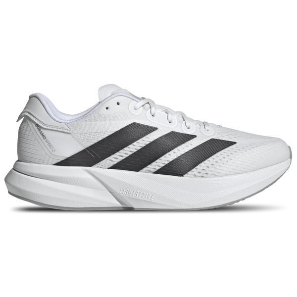 adidas Duramo Speed 2.0 Running - Men's - Ftwr White/Core Black/Halo Silver