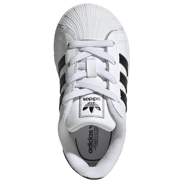 adidas Originals Superstar II - Boys' Toddler - White/Black - Image 4