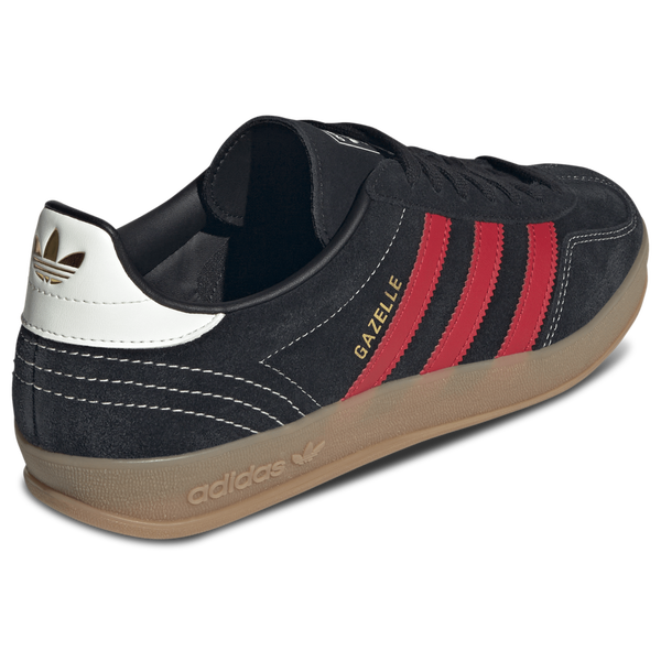 adidas Originals Gazelle - Men's - Core Black/Gum/Better Scarlet - Image 3