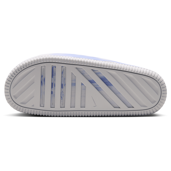 Nike Calm Slides 2.0 - Women's - Summit White/Aluminum/Football Grey - Image 4