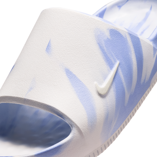 Nike Calm Slides 2.0 - Women's - Summit White/Aluminum/Football Grey - Image 6