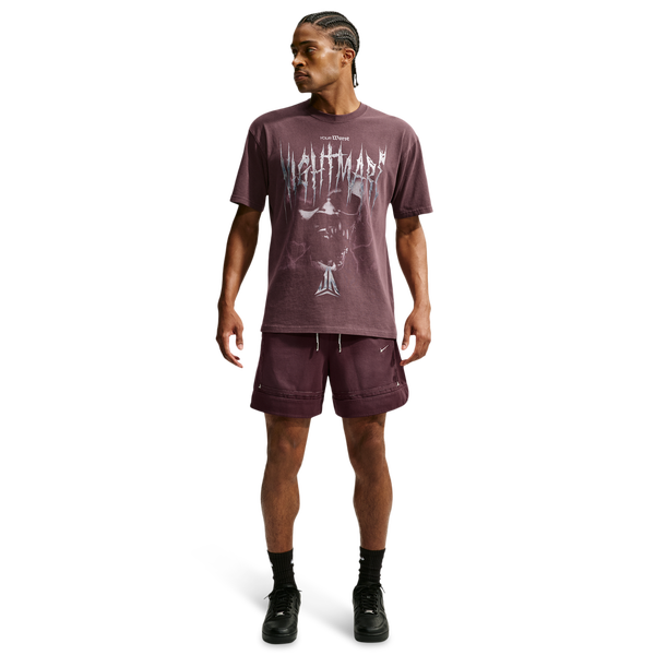 Nike Loose OG Nightmare T-Shirt - Men's - Burgundy Crush - Image 4