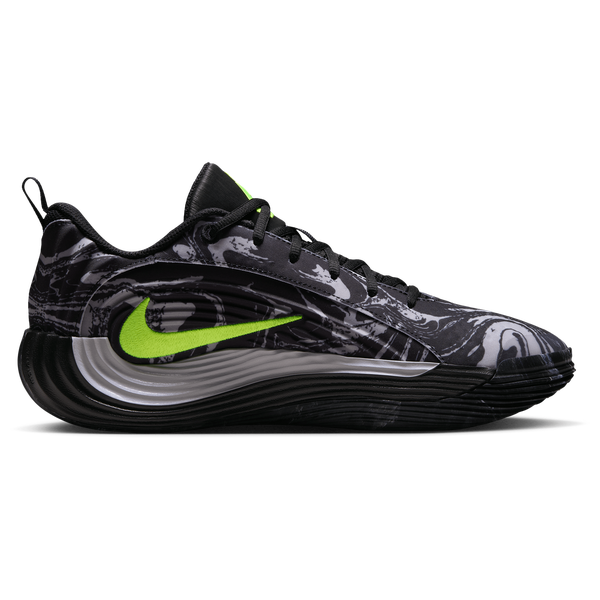 Nike Giannis Immortality 5 - Men's - Black/Volt/Light Smoke Grey