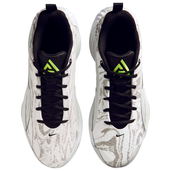 Nike Giannis Immortality 5 - Men's - White/Off White/Metallic Silver - Image 4