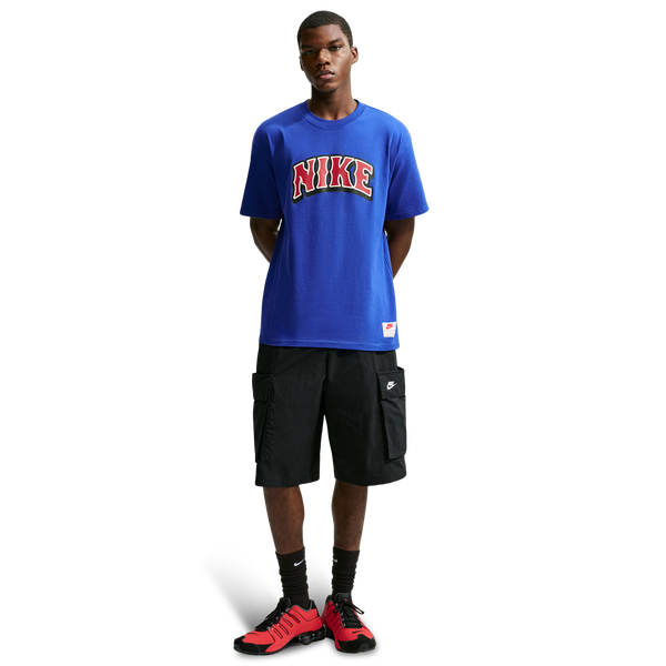 Nike NSW Loose Basketball Dunk Tee - Men's - Old Royal - Image 3